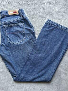 Vintage Tommy Hilfiger Y2K Baggy Wide Leg Jeans Womens Size 6